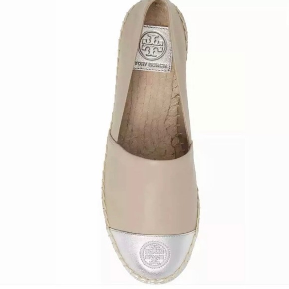 Tory Burch Flat colorblock leather espadrille - Picture 6 of 7